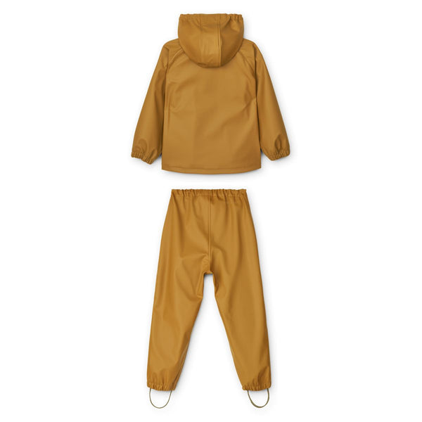 Liewood Serena rainwear set Junior - Golden caramel - SET